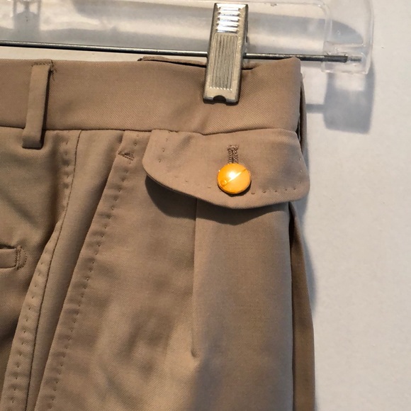 Men’s Dunhill London Tan Dress Trouser - Picture 2 of 4